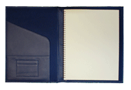 Leather Blue Paper Journal
